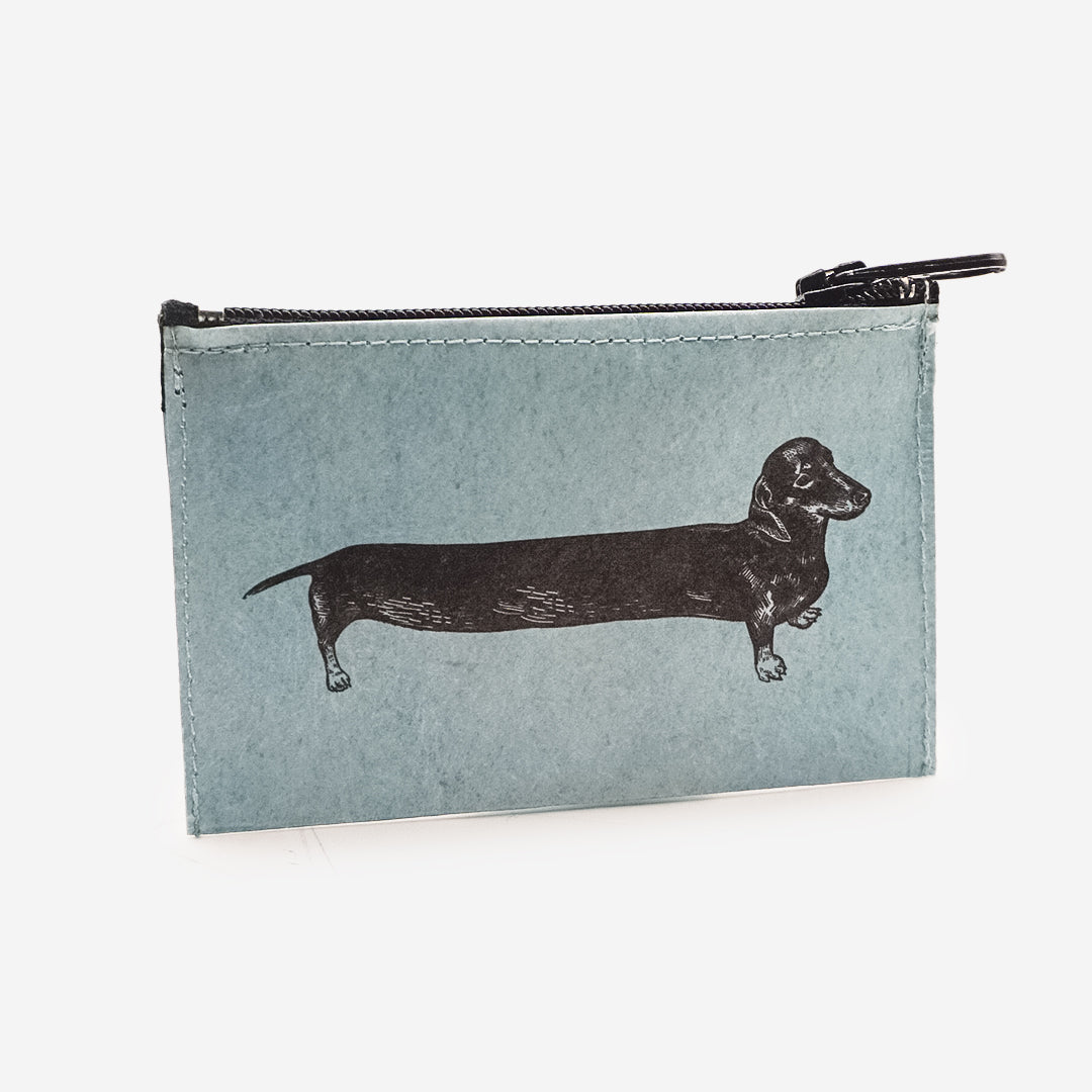 Paprcuts Münzbörse Sausage Dog Münzbeutel Tyvek RFID