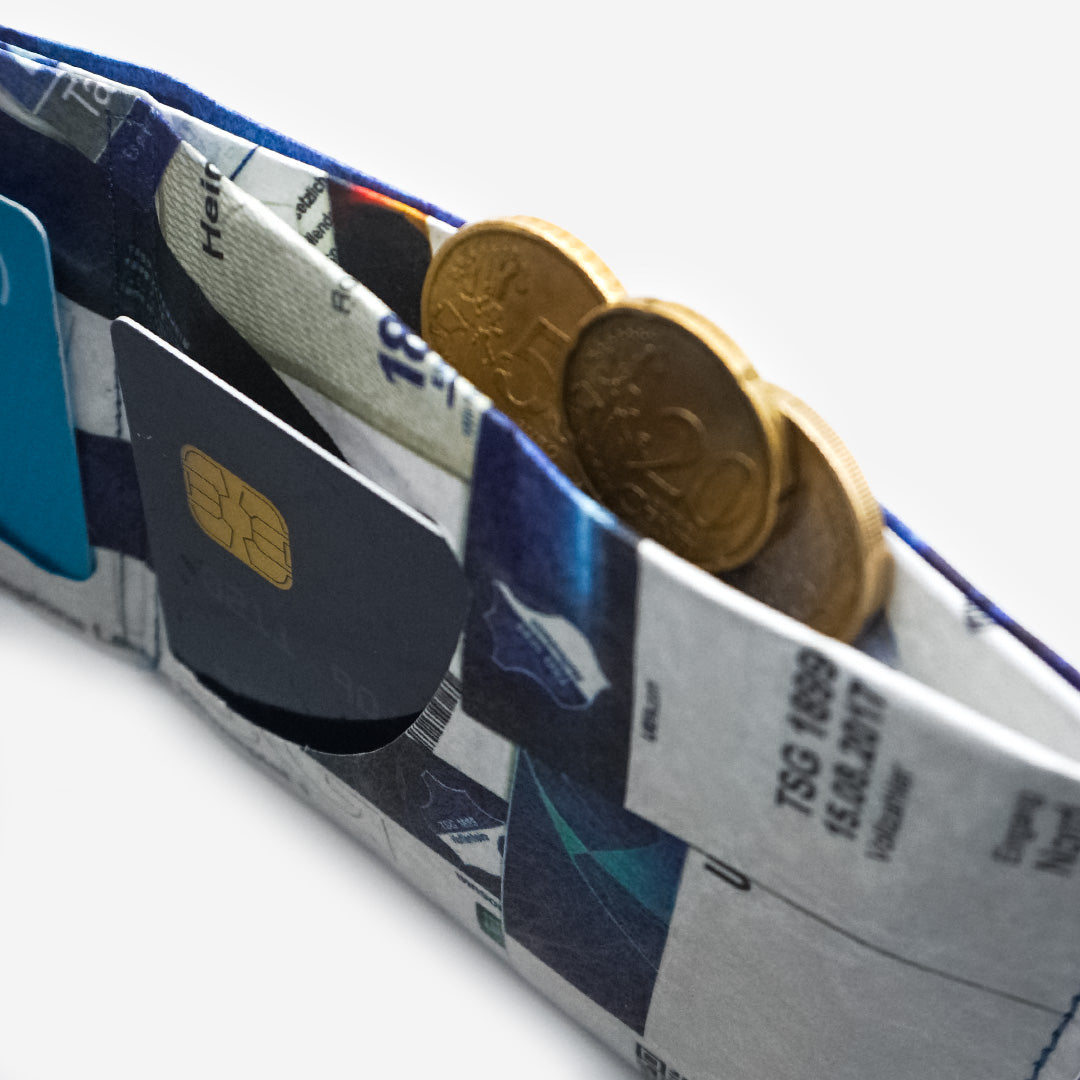 Paprcuts RFID Wallet TSG Hoffenheim Portemonnaie RFID Tyvek
