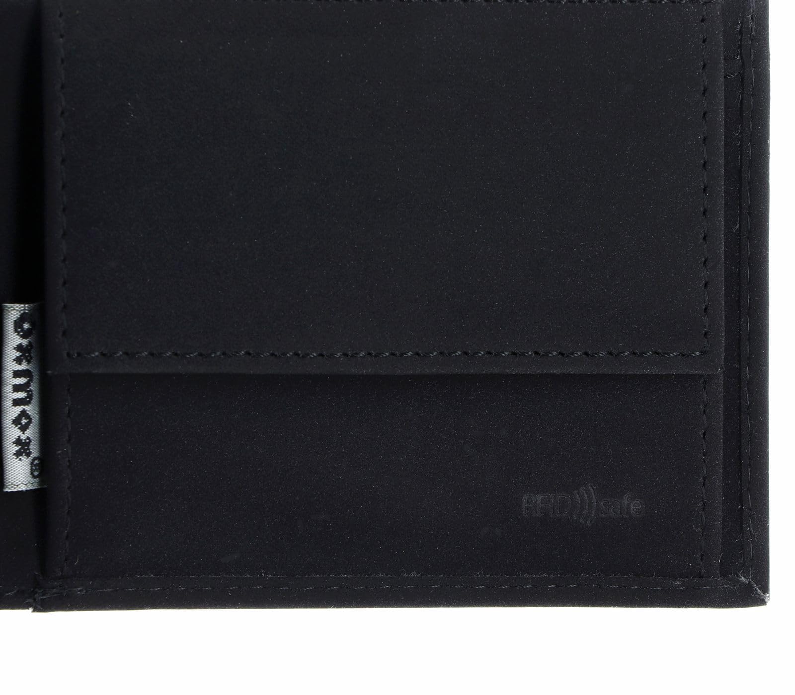 oxmox New Cryptan Pocketbörse Palm Geldbörse schwarz RFID
