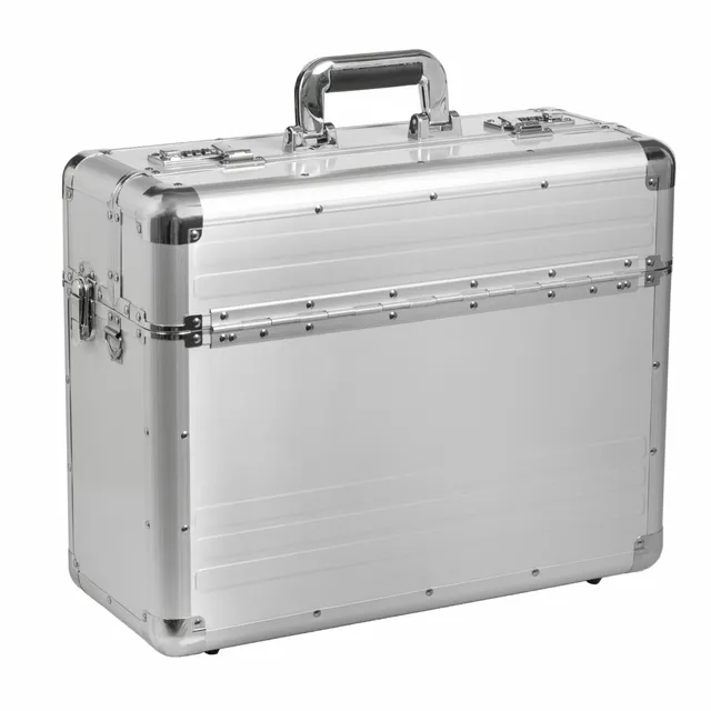 Alumaxx Betha 45119 Pilotenkoffer silber Aluminium 17 Zoll