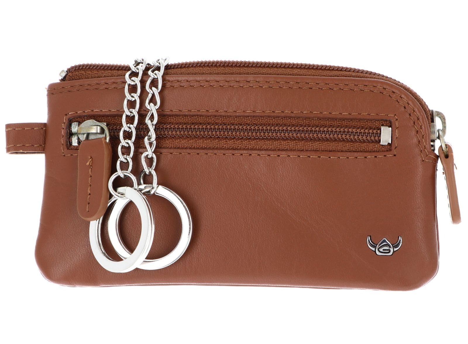 Golden Head Polo 5036 Schlüsseletui Cognac mit Münzfach