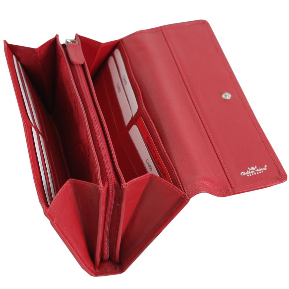 Golden Head Polo Geldbörse 19,5 cm Leder RFID-Schutz