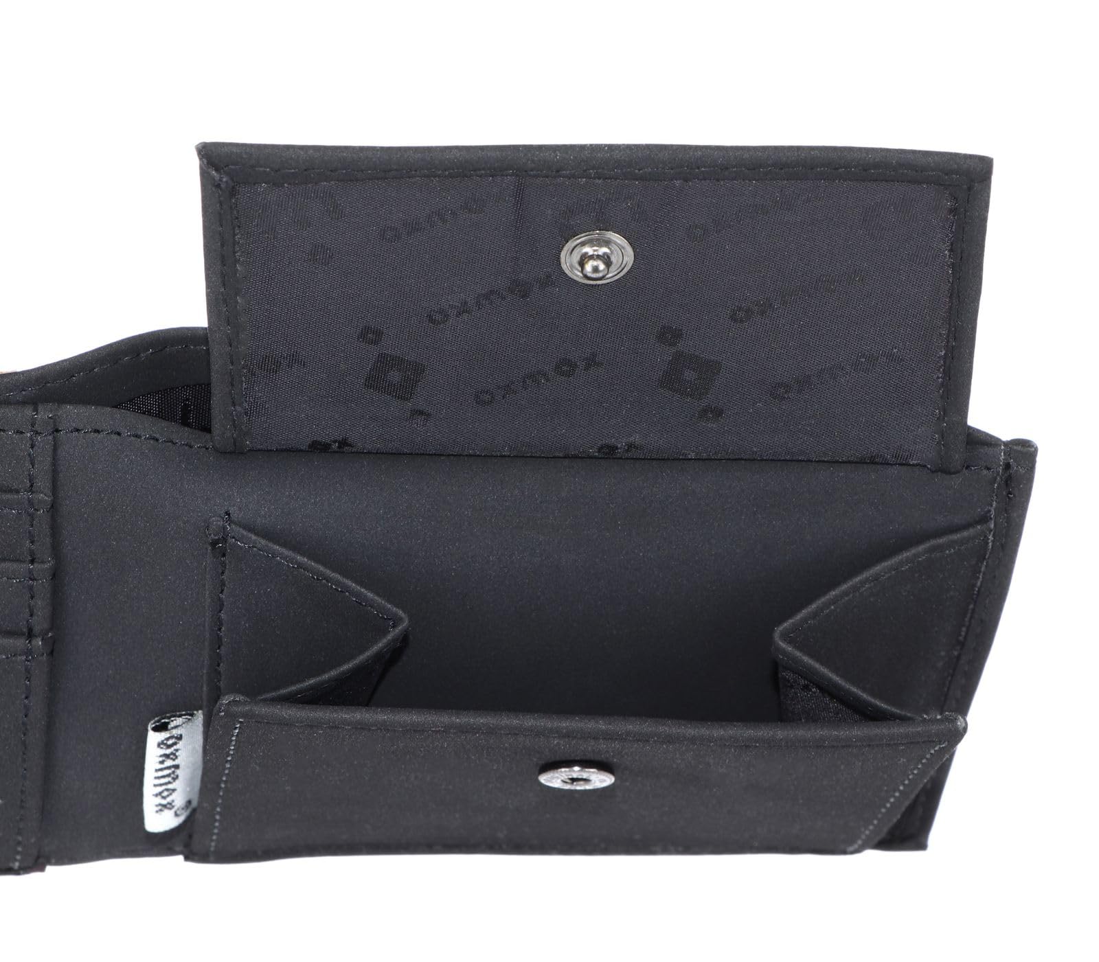oxmox New Cryptan Pocketbörse Lizard Cyan Black 11 cm