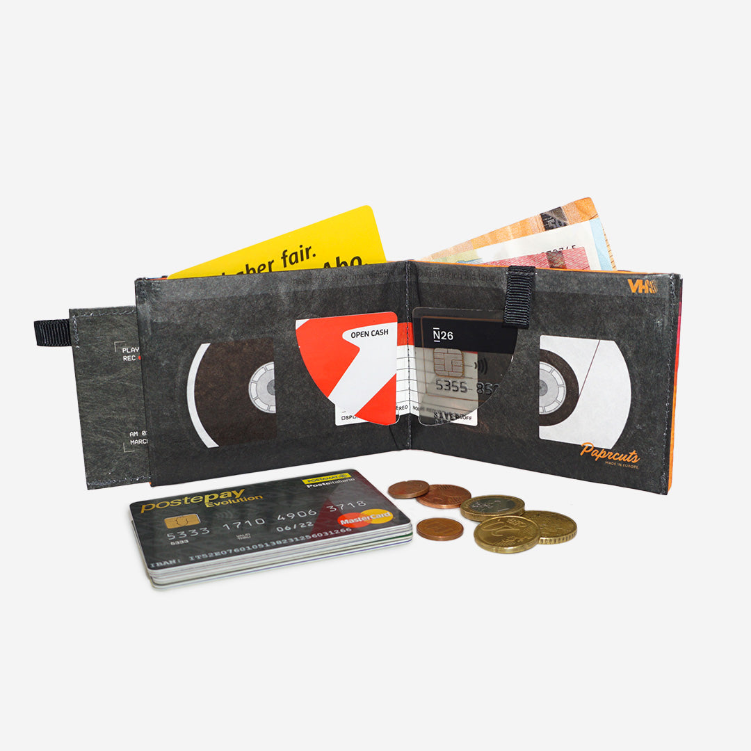 Paprcuts RFID PRO Wallet VHS Portemonnaie RFID-Schutz