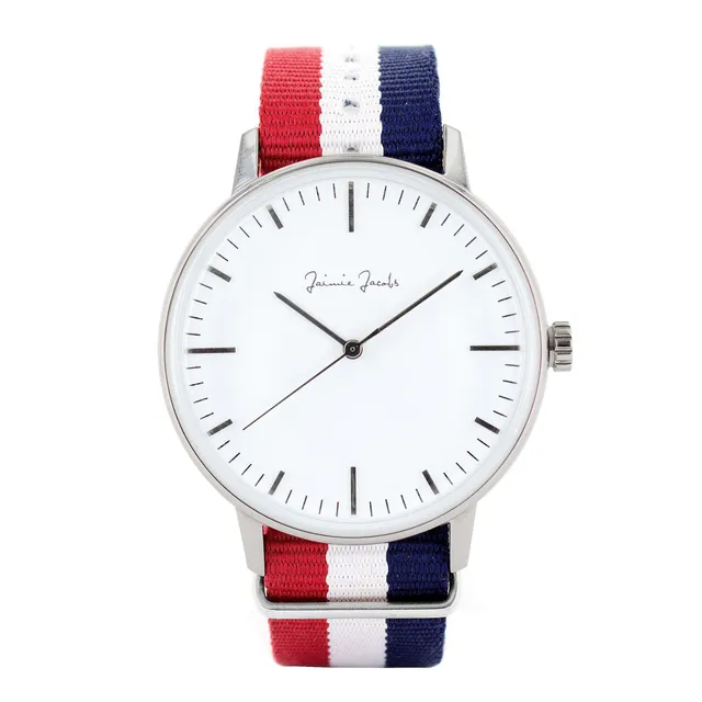 Jaimie Jacobs Watch Maxvorstadt Sunrise Uhr Silber 42mm