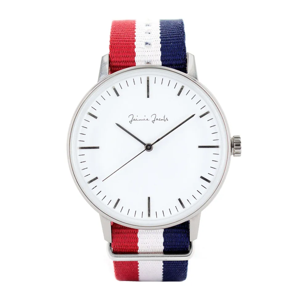Jaimie Jacobs Watch Maxvorstadt Sunrise Uhr Silber 42mm