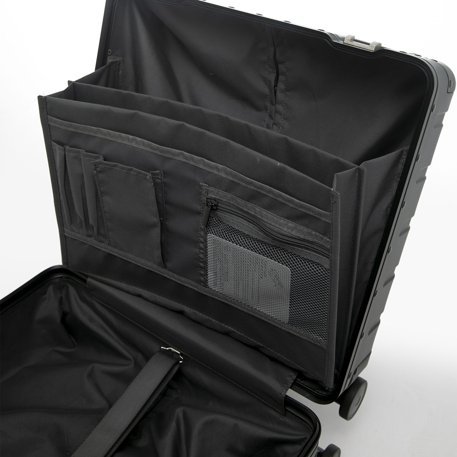 Alumaxx Gravity Business Trolley Aluminium 4 Rollen 2in1