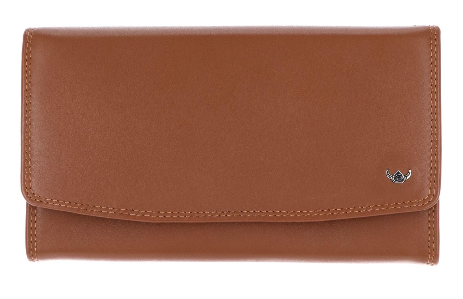 Golden Head Polo 2823 Damenbörse Cognac RFID Leder