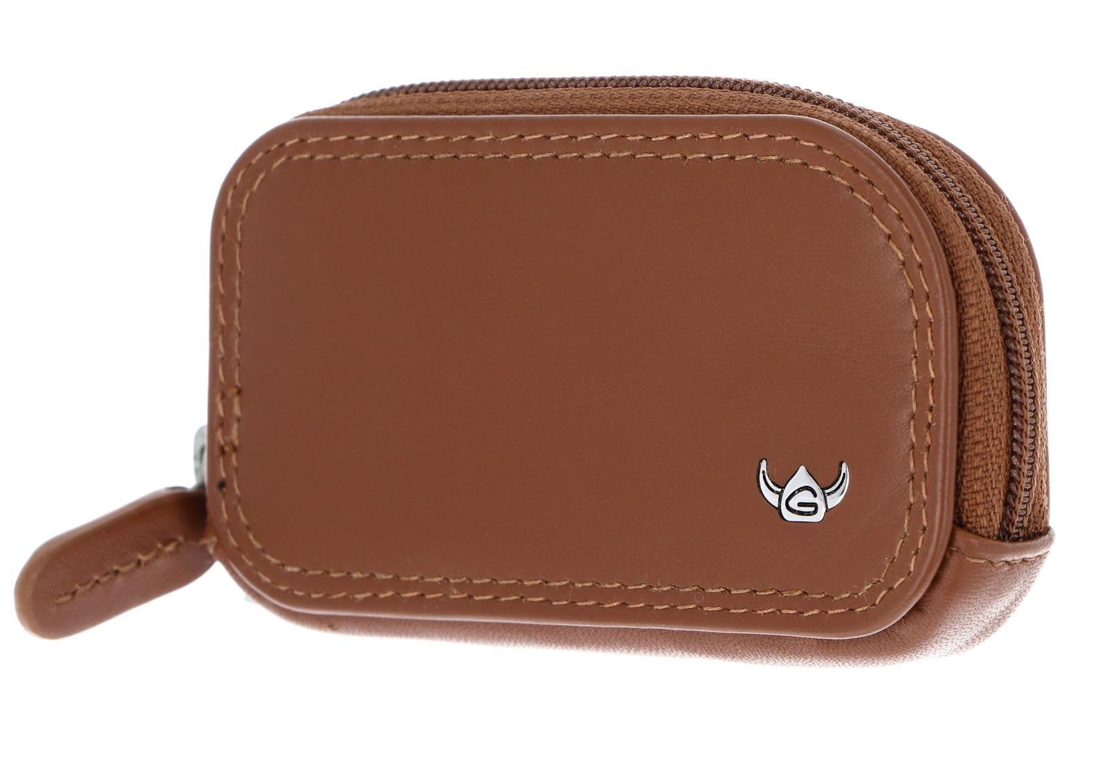 Golden Head Polo Zipped Key Case Schluesselmaeppchen Marineblau