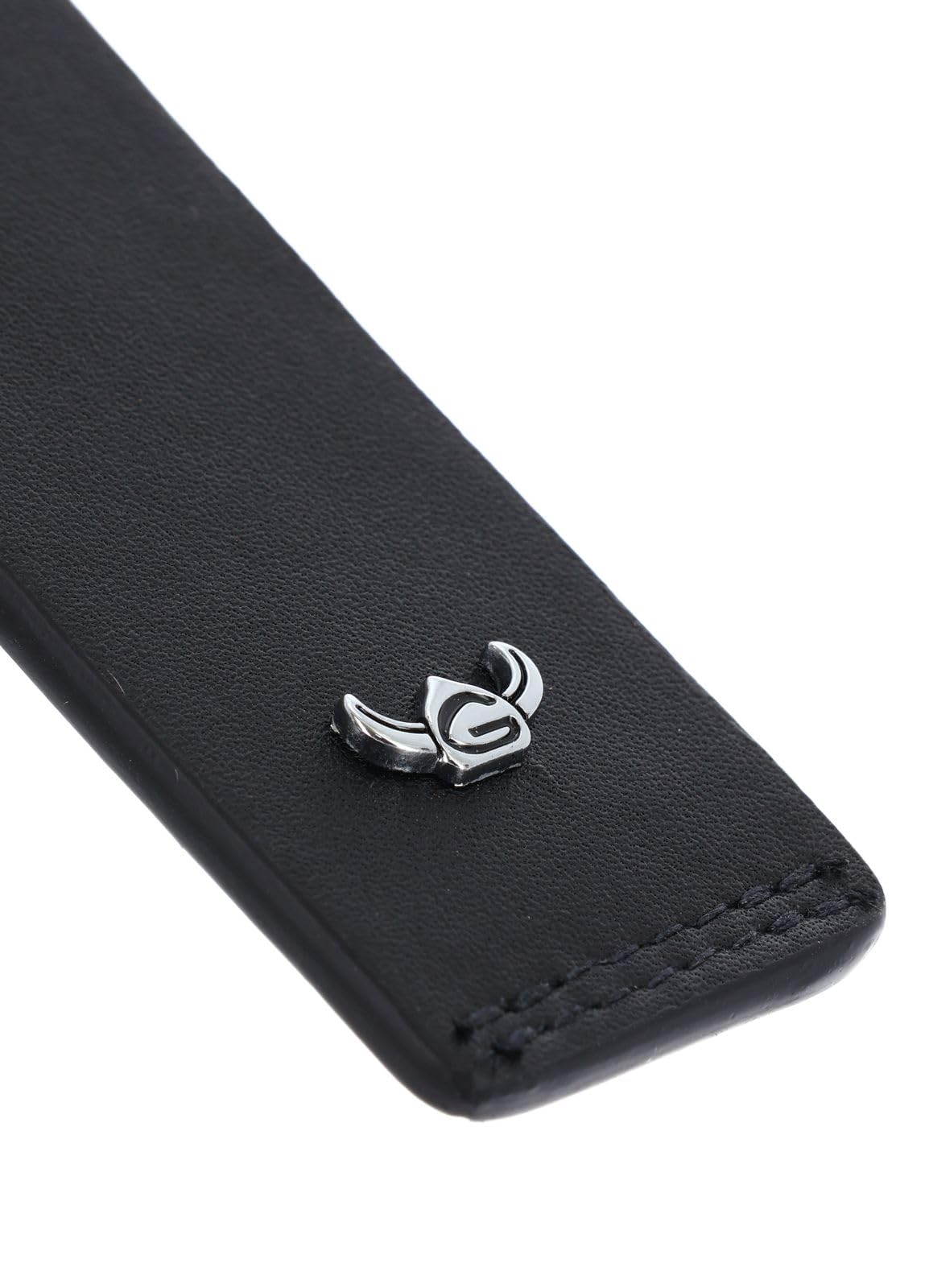 Golden Head Polo 5157 Schluesselanhaenger Schwarz Rindsleder