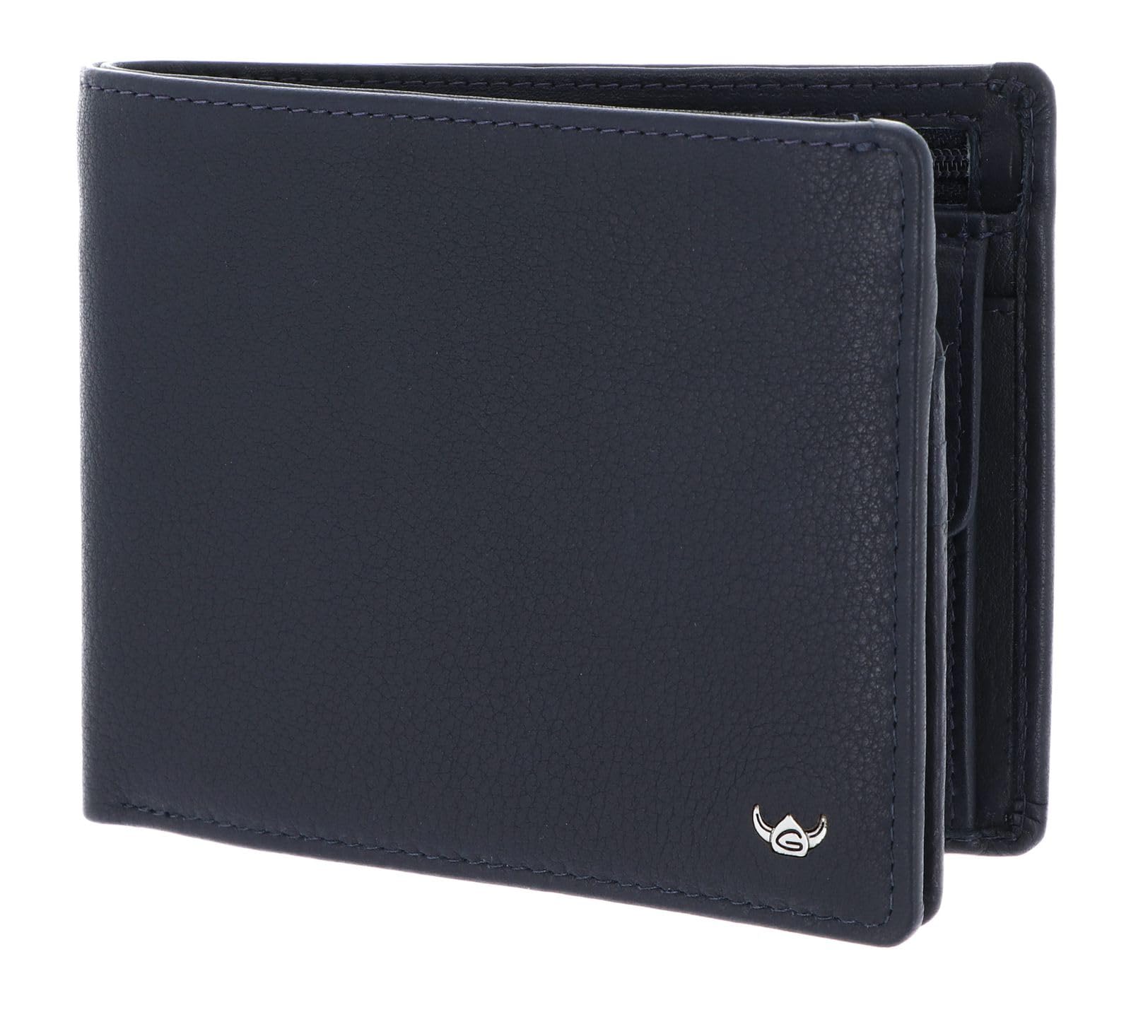 Golden Head Capri 1364 Geldbörse Blau RFID Scheintasche