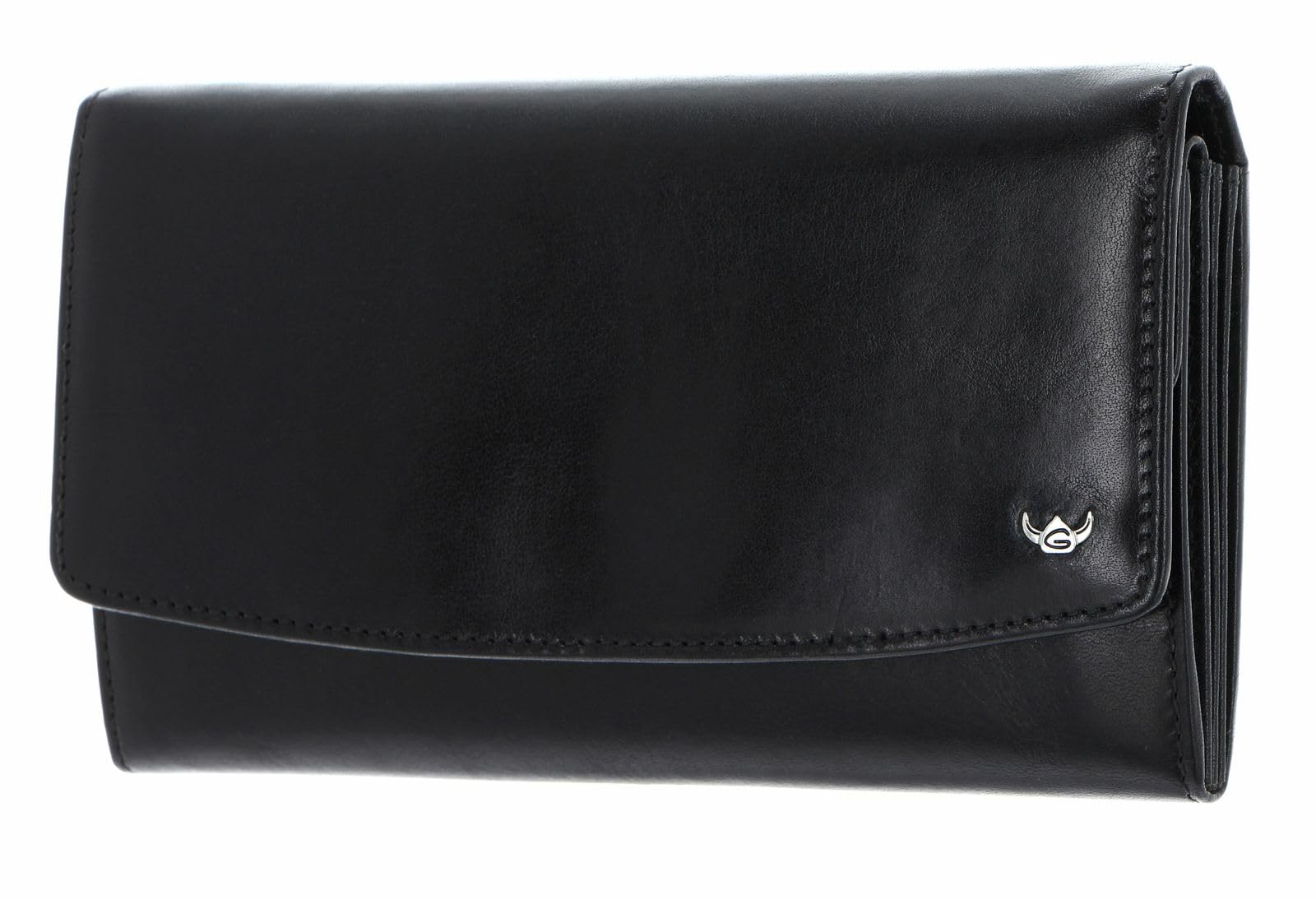 Golden Head Colorado 2823 Damenbörse Schwarz RFID Leder