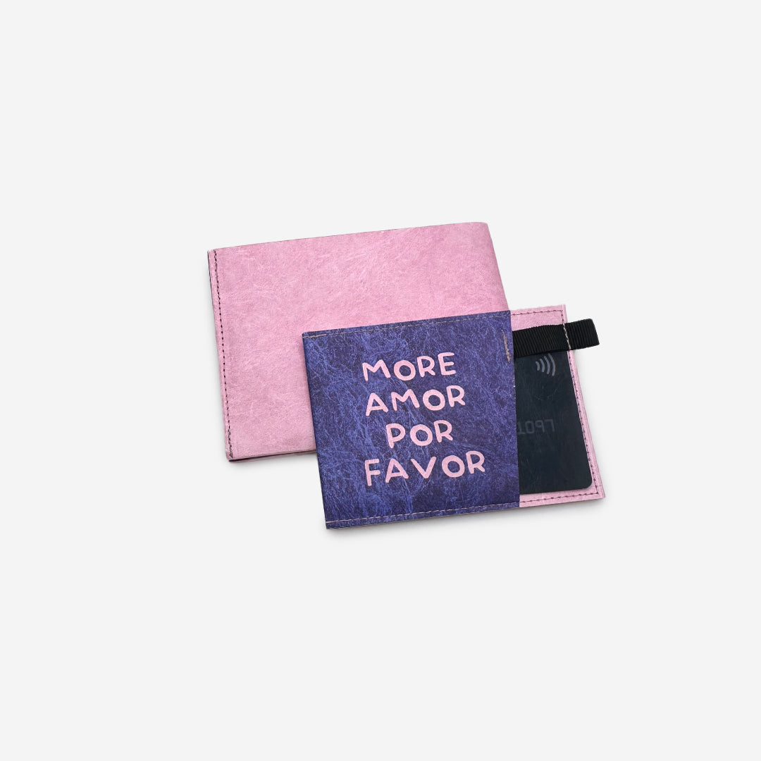 Paprcuts RFID PRO More amor por favor Portemonnaie rosa