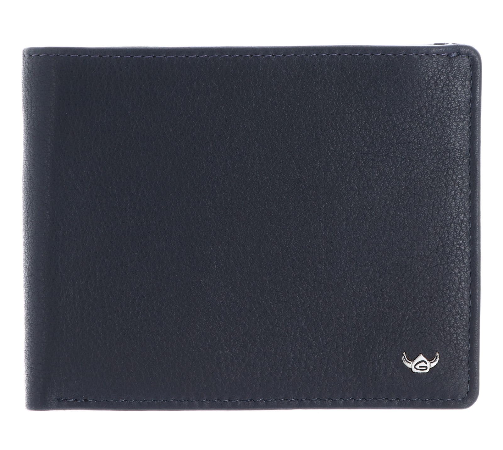 Golden Head Capri 1364 Geldbörse Blau RFID Scheintasche