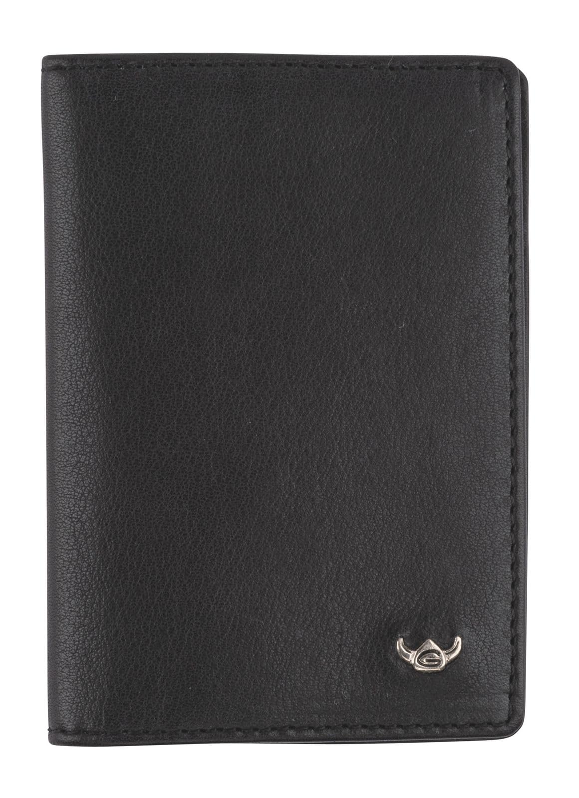 Golden Head Florenz Kartenetui Business Card Holder schwarz Leder
