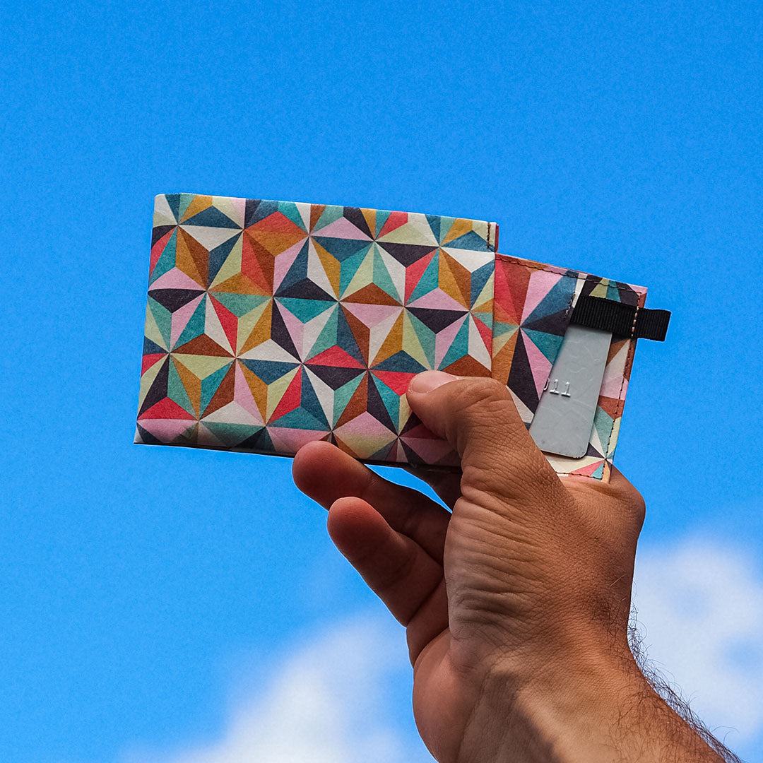 Paprcuts RFID PRO Wallet Abstract Retro Portemonnaie RFID-Schutz
