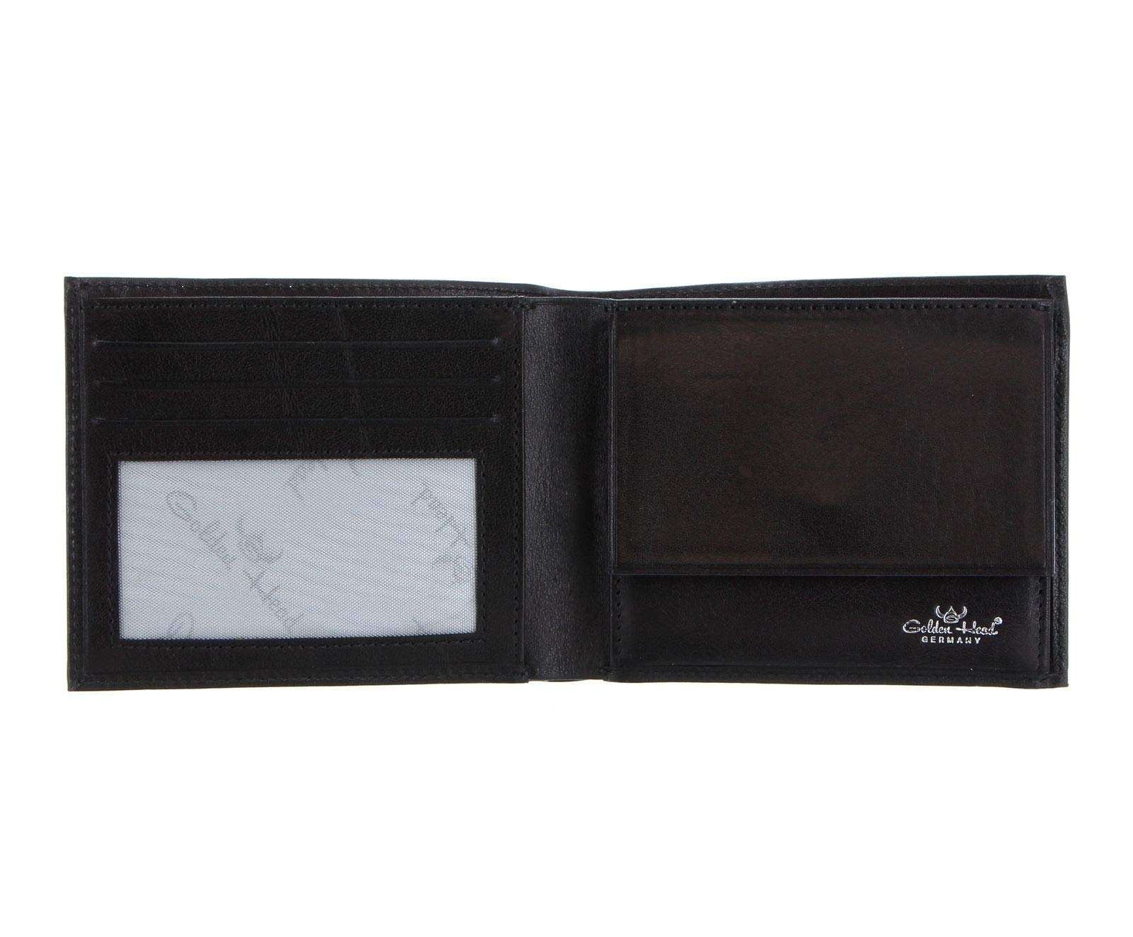 Golden Head Colorado Classic Scheintasche 11 cm Schwarz Leder