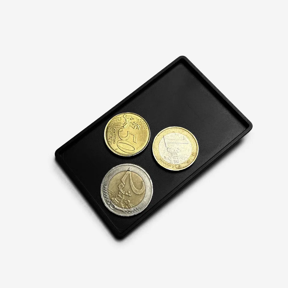 Paprcuts RFID Alu Kartenetui Münzkarte schwarz Tyvek