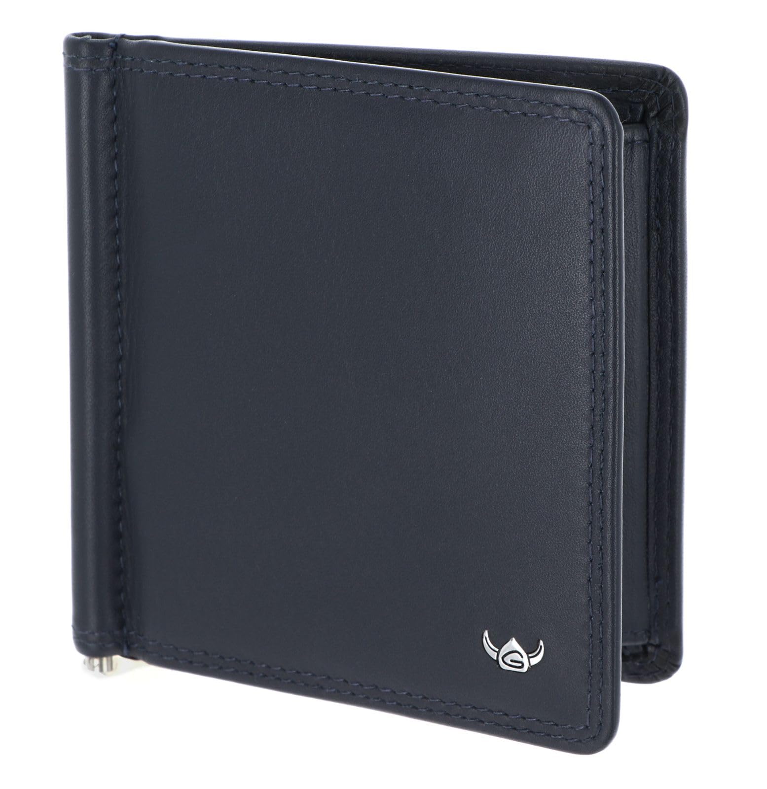 Golden Head Polo 1959 Geldklammer Marineblau Rindsleder RFID