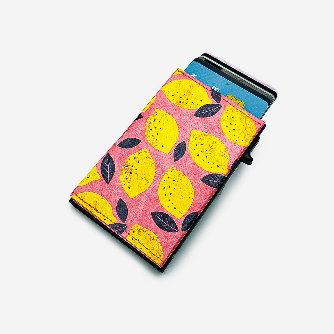 Paprcuts RFID Alu Pink Lemon Reisepasshülle rosa vegan