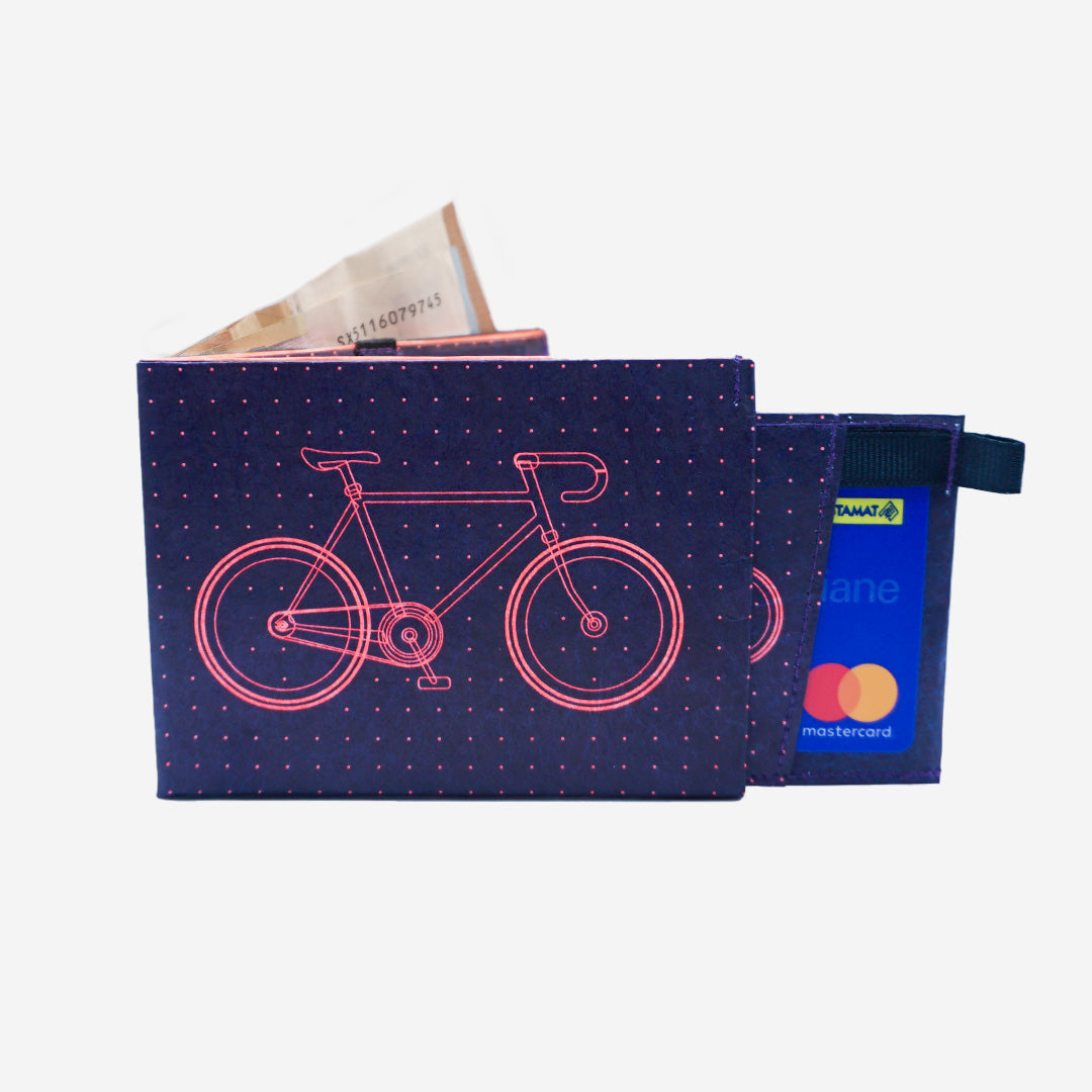 Paprcuts RFID PRO Bike Portemonnaie blau neon Tyvek RFID